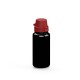 Trinkflasche School Colour 0,4 l - schwarz/rot